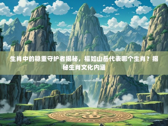生肖中的稳重守护者揭秘，福如山岳代表哪个生肖？揭秘生肖文化内涵