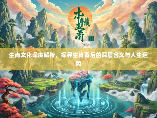 生肖文化深度解析，探寻生肖背后的深层含义与人生运势