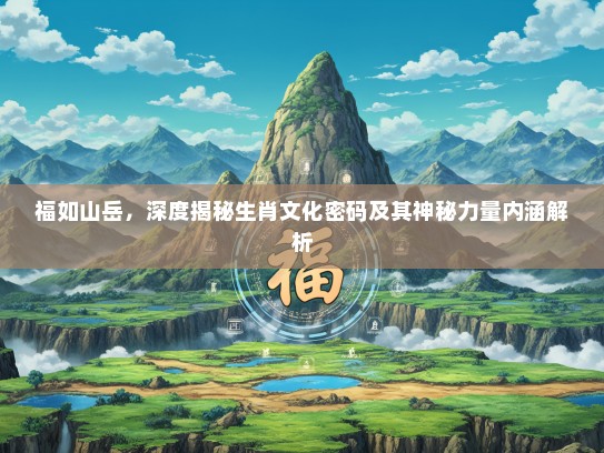 福如山岳，深度揭秘生肖文化密码及其神秘力量内涵解析