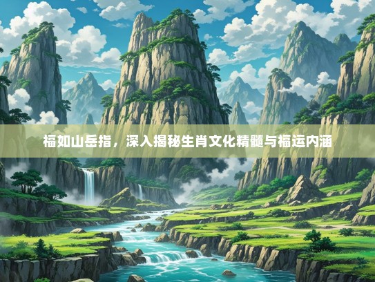 福如山岳指，深入揭秘生肖文化精髓与福运内涵