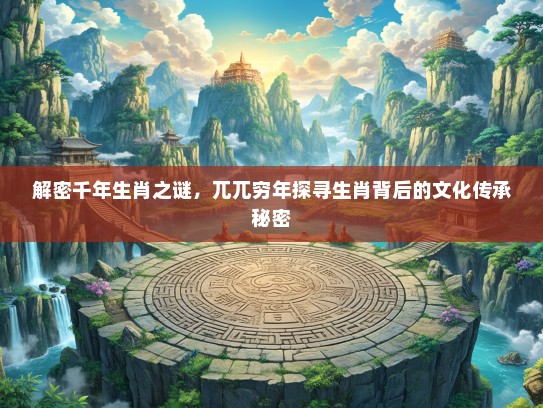 解密千年生肖之谜，兀兀穷年探寻生肖背后的文化传承秘密