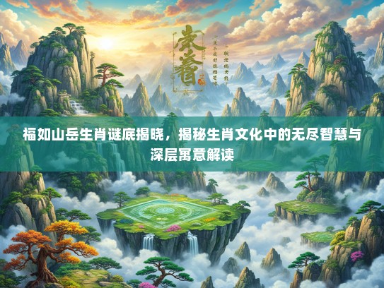 福如山岳生肖谜底揭晓，揭秘生肖文化中的无尽智慧与深层寓意解读
