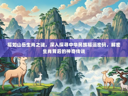 福如山岳生肖之谜，深入探寻中华民族福运密码，解密生肖背后的神奇传说
