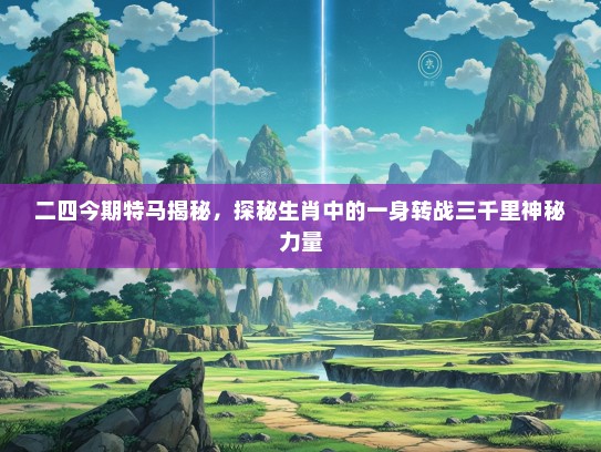 二四今期特马揭秘，探秘生肖中的一身转战三千里神秘力量