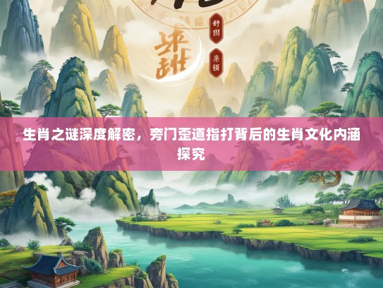 生肖之谜深度解密，旁门歪道指打背后的生肖文化内涵探究