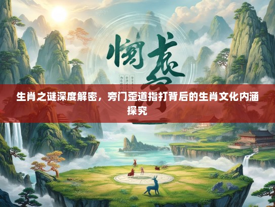 生肖之谜深度解密，旁门歪道指打背后的生肖文化内涵探究