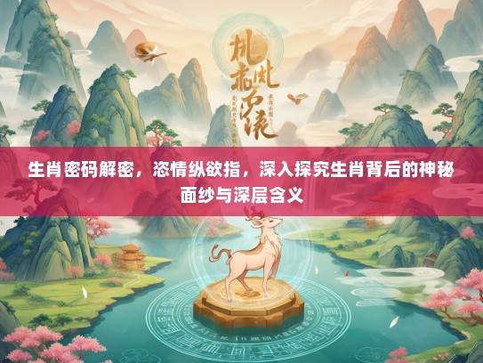 生肖密码解密，恣情纵欲指，深入探究生肖背后的神秘面纱与深层含义