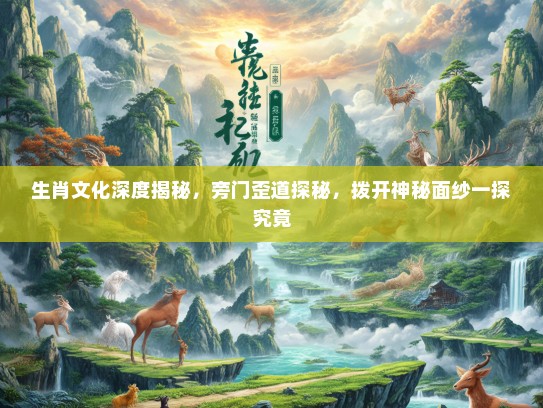 生肖文化深度揭秘，旁门歪道探秘，拨开神秘面纱一探究竟
