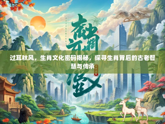 过耳秋风，生肖文化密码揭秘，探寻生肖背后的古老智慧与传承
