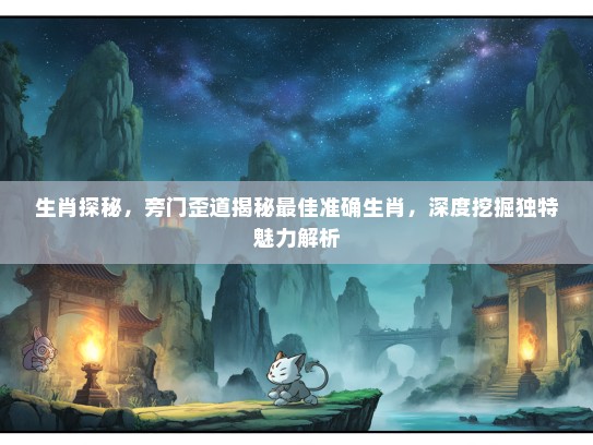 生肖探秘，旁门歪道揭秘最佳准确生肖，深度挖掘独特魅力解析