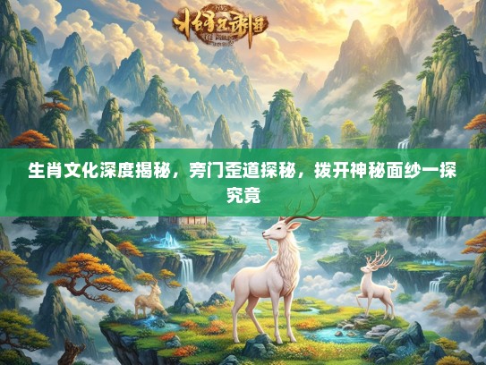 生肖文化深度揭秘，旁门歪道探秘，拨开神秘面纱一探究竟