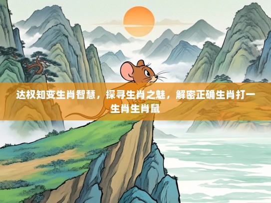 达权知变生肖智慧，探寻生肖之魅，解密正确生肖打一生肖生肖鼠