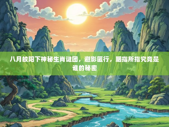 八月皎阳下神秘生肖谜团，避影匿行，胭指所指究竟是谁的秘密