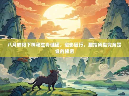 八月皎阳下神秘生肖谜团，避影匿行，胭指所指究竟是谁的秘密
