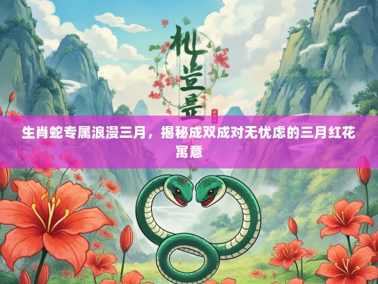 生肖蛇专属浪漫三月，揭秘成双成对无忧虑的三月红花寓意