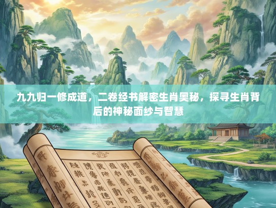 九九归一修成道，二卷经书解密生肖奥秘，探寻生肖背后的神秘面纱与智慧
