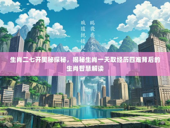 生肖二七开奥秘探秘，揭秘生肖一天取经历四难背后的生肖智慧解读