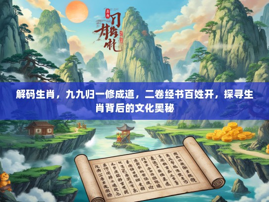解码生肖，九九归一修成道，二卷经书百姓开，探寻生肖背后的文化奥秘