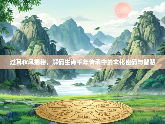 过耳秋风揭秘，解码生肖千年传承中的文化密码与智慧