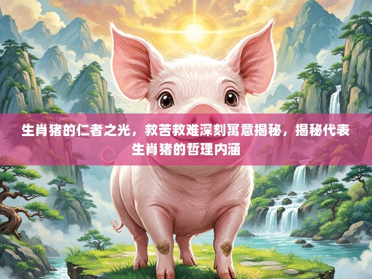 生肖猪的仁者之光，救苦救难深刻寓意揭秘，揭秘代表生肖猪的哲理内涵