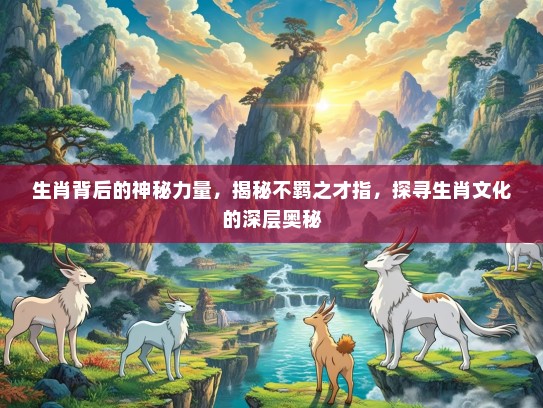 生肖背后的神秘力量，揭秘不羁之才指，探寻生肖文化的深层奥秘