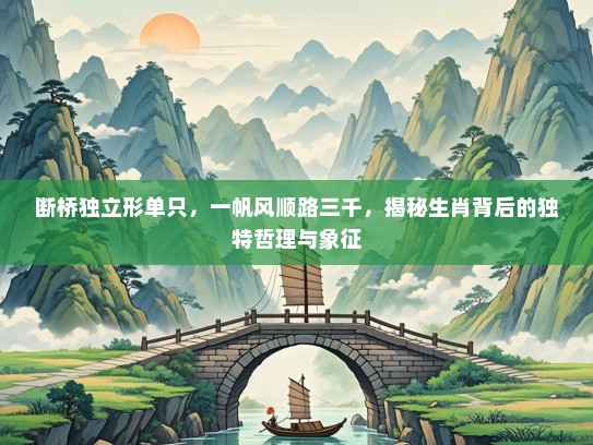 断桥独立形单只，一帆风顺路三千，揭秘生肖背后的独特哲理与象征