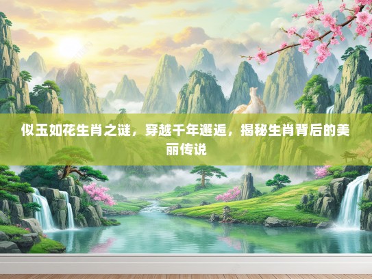 似玉如花生肖之谜，穿越千年邂逅，揭秘生肖背后的美丽传说
