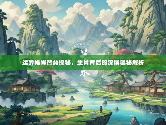 运筹帷幄智慧探秘，生肖背后的深层奥秘解析