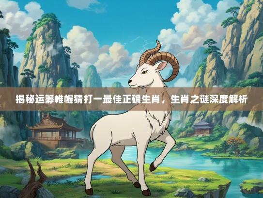 揭秘运筹帷幄猜打一最佳正确生肖，生肖之谜深度解析