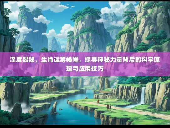 深度揭秘，生肖运筹帷幄，探寻神秘力量背后的科学原理与应用技巧