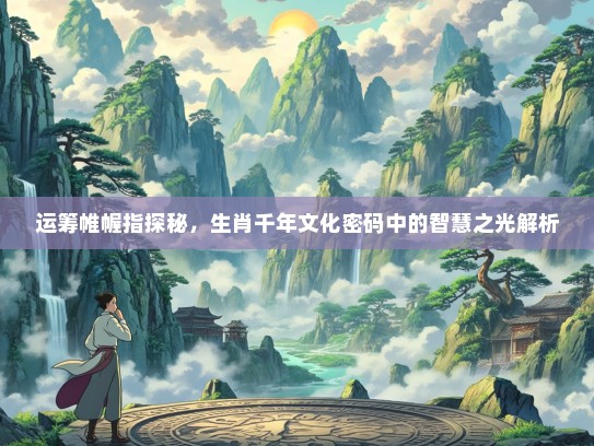 运筹帷幄指探秘，生肖千年文化密码中的智慧之光解析