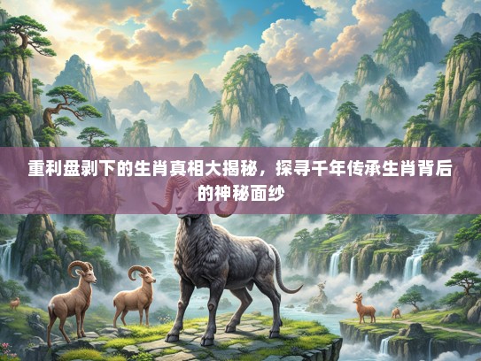 重利盘剥下的生肖真相大揭秘，探寻千年传承生肖背后的神秘面纱