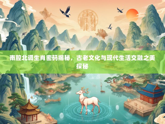 南腔北调生肖密码揭秘，古老文化与现代生活交融之美探秘