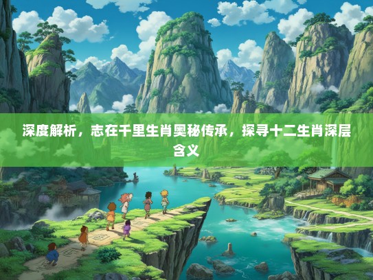 深度解析，志在千里生肖奥秘传承，探寻十二生肖深层含义