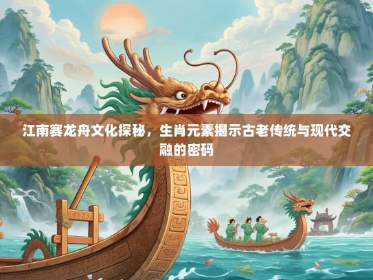 江南赛龙舟文化探秘，生肖元素揭示古老传统与现代交融的密码