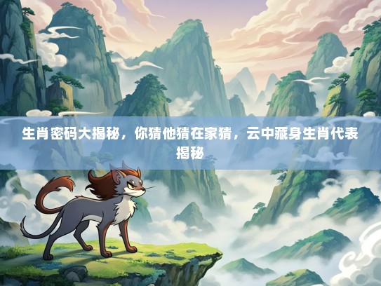 生肖密码大揭秘，你猜他猜在家猜，云中藏身生肖代表揭秘