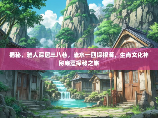 揭秘，雅人深居三八巷，流水一四探根源，生肖文化神秘底蕴探秘之旅