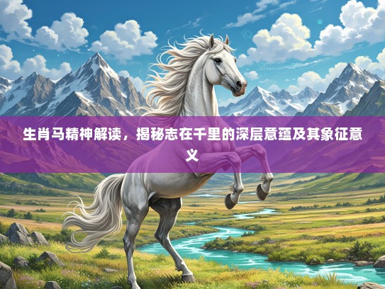 生肖马精神解读，揭秘志在千里的深层意蕴及其象征意义