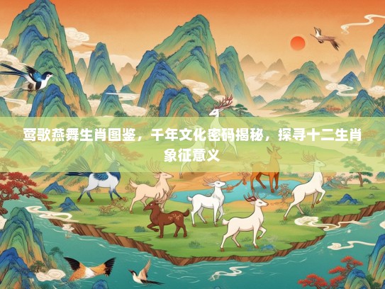莺歌燕舞生肖图鉴，千年文化密码揭秘，探寻十二生肖象征意义