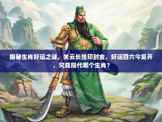 揭秘生肖好运之谜，关云长挂印封金，好运四六今复开，究竟指代哪个生肖？