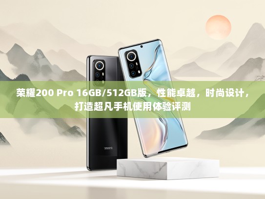 荣耀200 Pro 16GB/512GB版，性能卓越，时尚设计，打造超凡手机使用体验评测