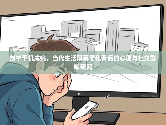 剖析手机成瘾，当代生活屏幕简化背后的心理与社交影响研究
