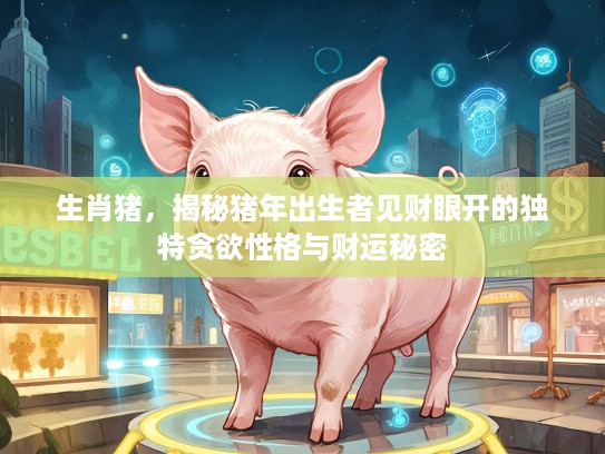 生肖猪，揭秘猪年出生者见财眼开的独特贪欲性格与财运秘密