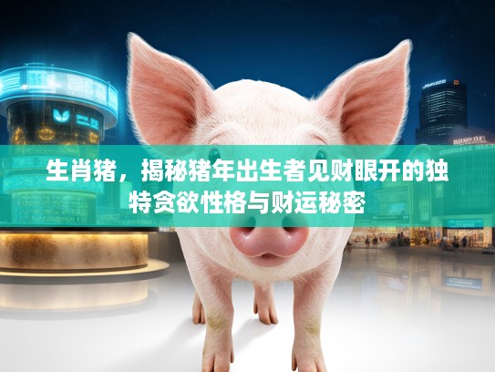 生肖猪，揭秘猪年出生者见财眼开的独特贪欲性格与财运秘密