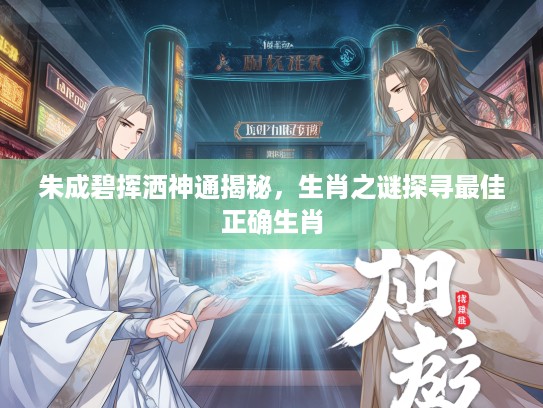 朱成碧挥洒神通揭秘，生肖之谜探寻最佳正确生肖